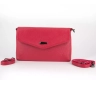 Клатч женский кожаный фуксия 8819