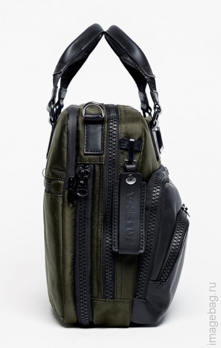 Мужская сумка для документов ALPHA Y01 khaki-4