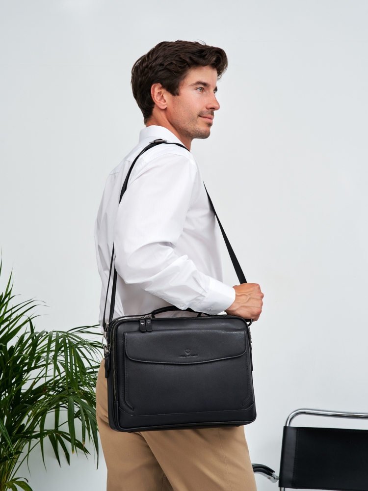 Кожаная деловая сумка для документов Paul Rayner 1943537-2