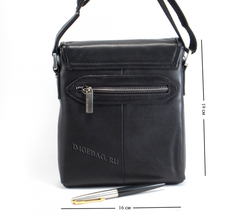 Черная мужская сумка-планшет IP Collection 3129-6.1