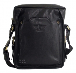 Кожаная сумка с плевым ремнем IP Collection 80110-9-3  