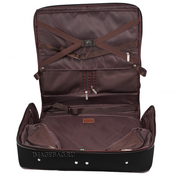 Портплед дорожный черный HELEN SHIRLEY 680071-4