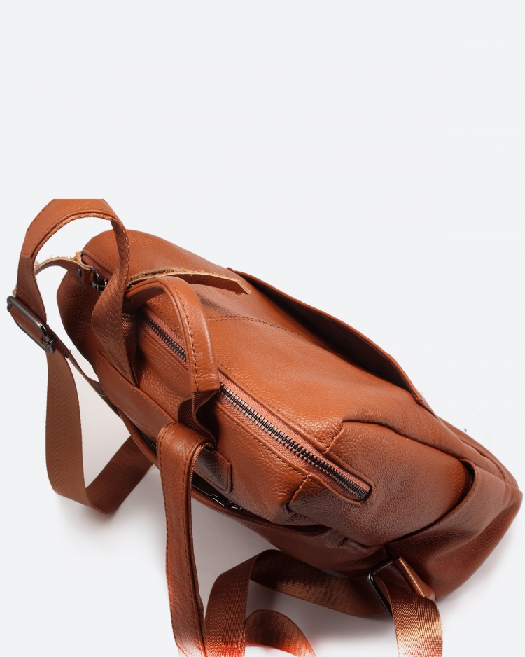 Городской женский рюкзак коричневый Paul Rayner Carol 1071