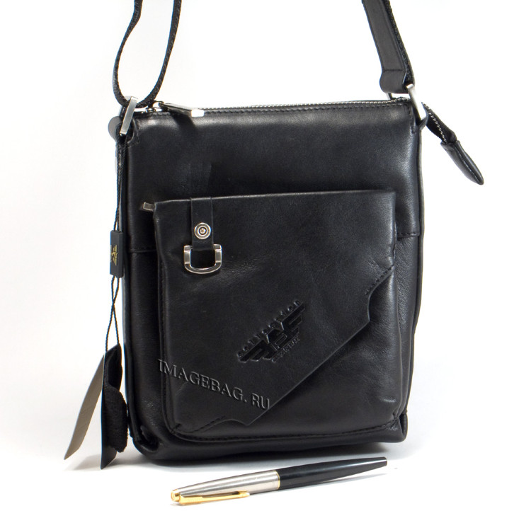 Мужская сумка кожаная IP Collection 98121-6