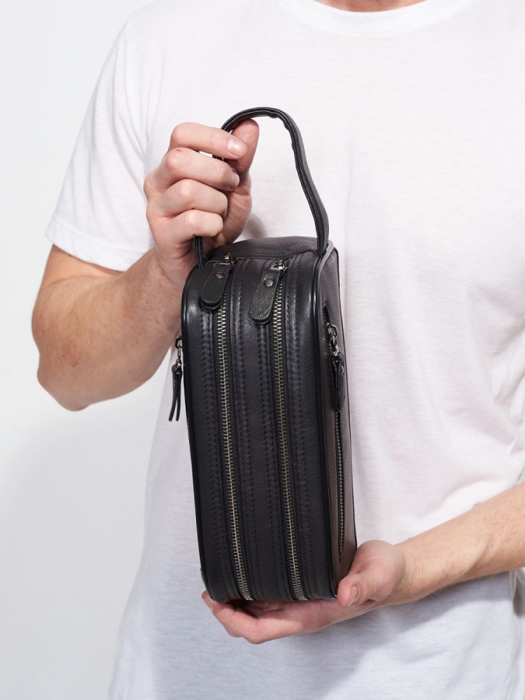 Несессер мужской кожаный Paul Rayner