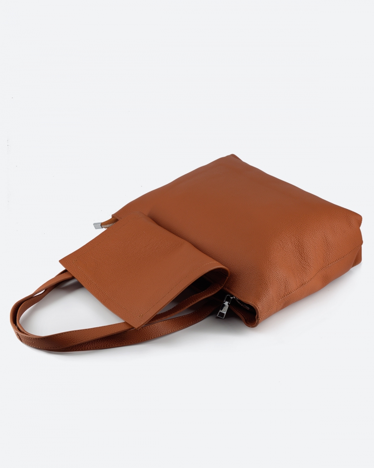 Сумка женская шоппер Paul Rayner brown Gloria 3188