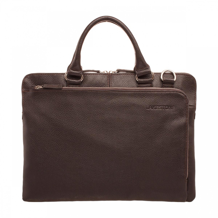 Коричневая деловая сумка Albert Brown