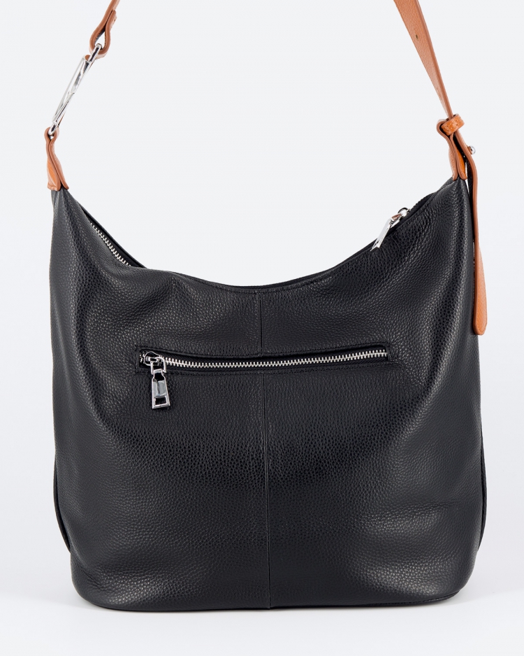 Сумка женская хобо Paul Rayner black 1500