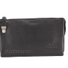 Стильный мужской клатч ht (эйч энд ти) на застежке 1292-1black -3