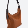 Сумка женская хобо Paul Rayner brown 1500