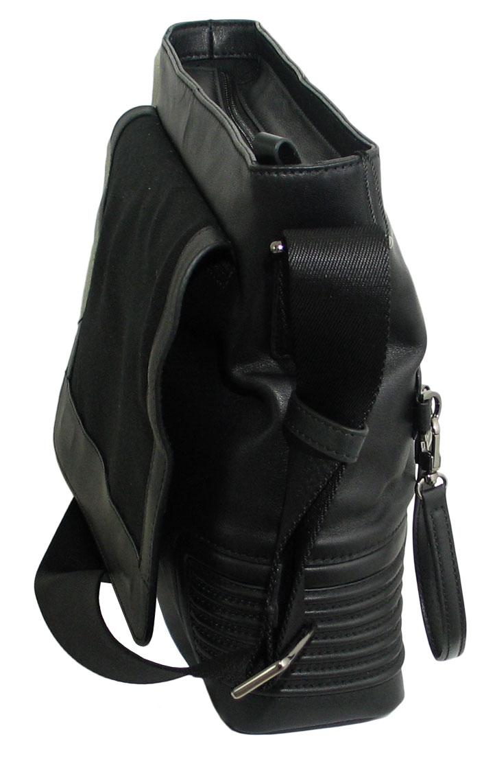 Мужская сумка с оригинальной отделкой IP Collection 811-3-77.3