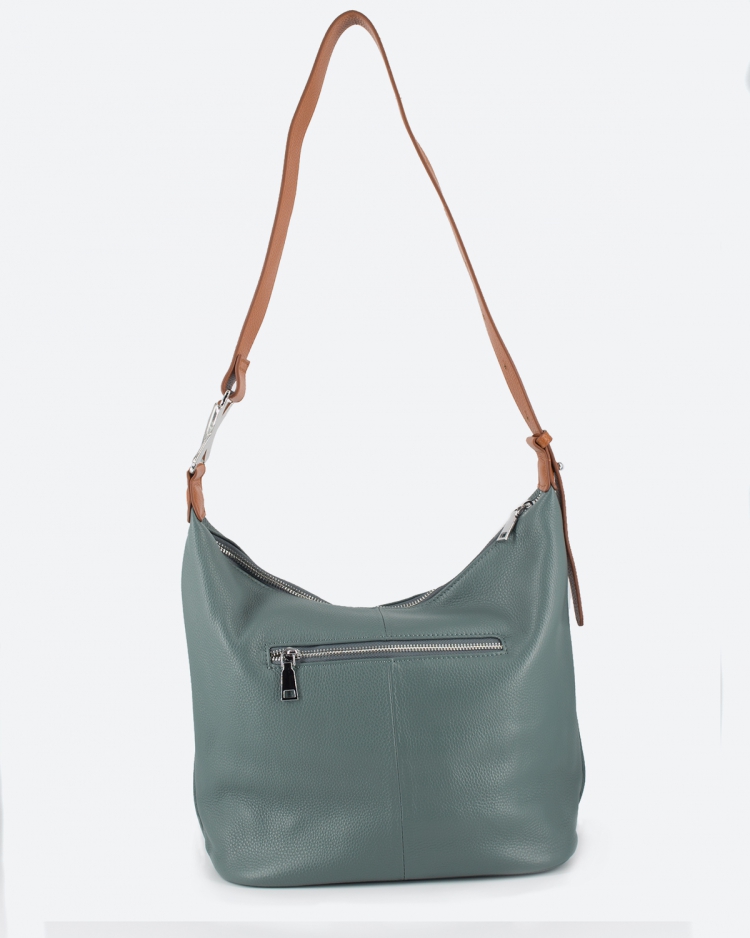 Сумка женская хобо Paul Rayner blue-green