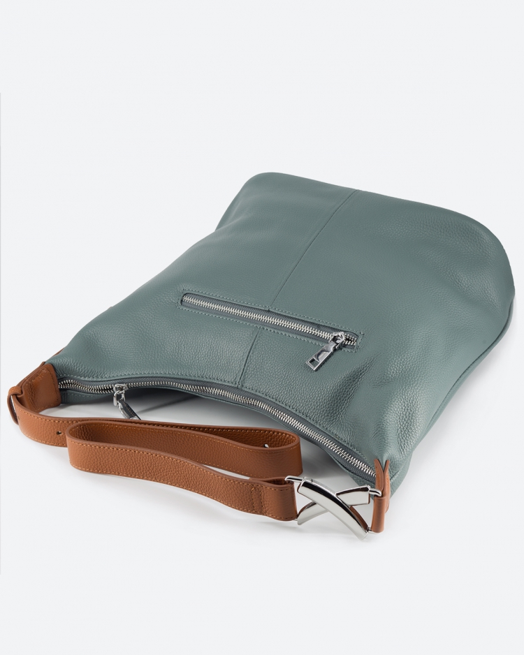 Сумка женская хобо Paul Rayner blue-green