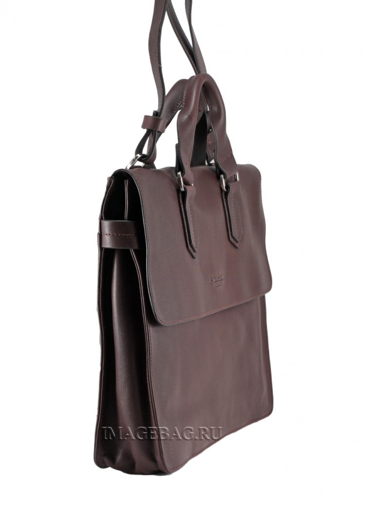 Деловая сумка коричневая IP Collection 2016-5-87.2.