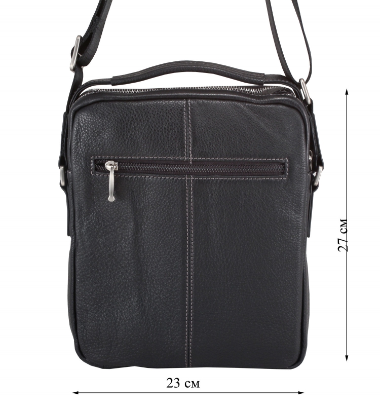 Сумка кожаная черная Anre Aragosta 0138-21__4229