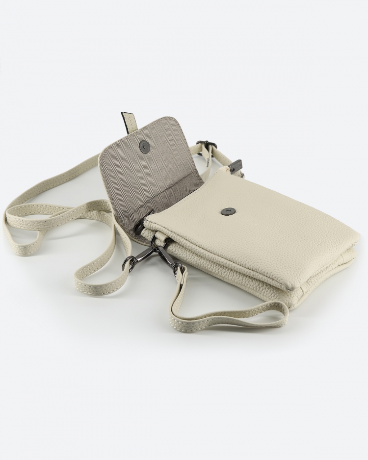 Женская сумка планшет Paul Rayner beige бежевая 8056