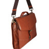 Портфель мужской из натуральной кожи Mulberry 5130-1mu cognac_7891