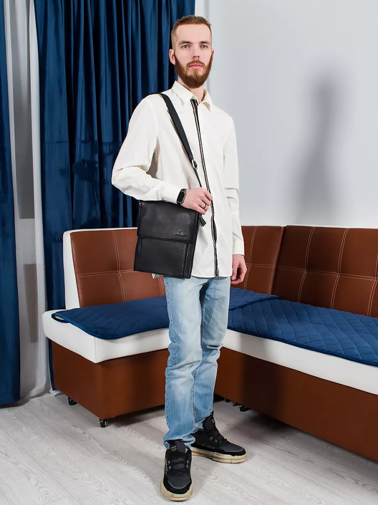 Мужская кожаная сумка Paul Rayner 0035858-4-007