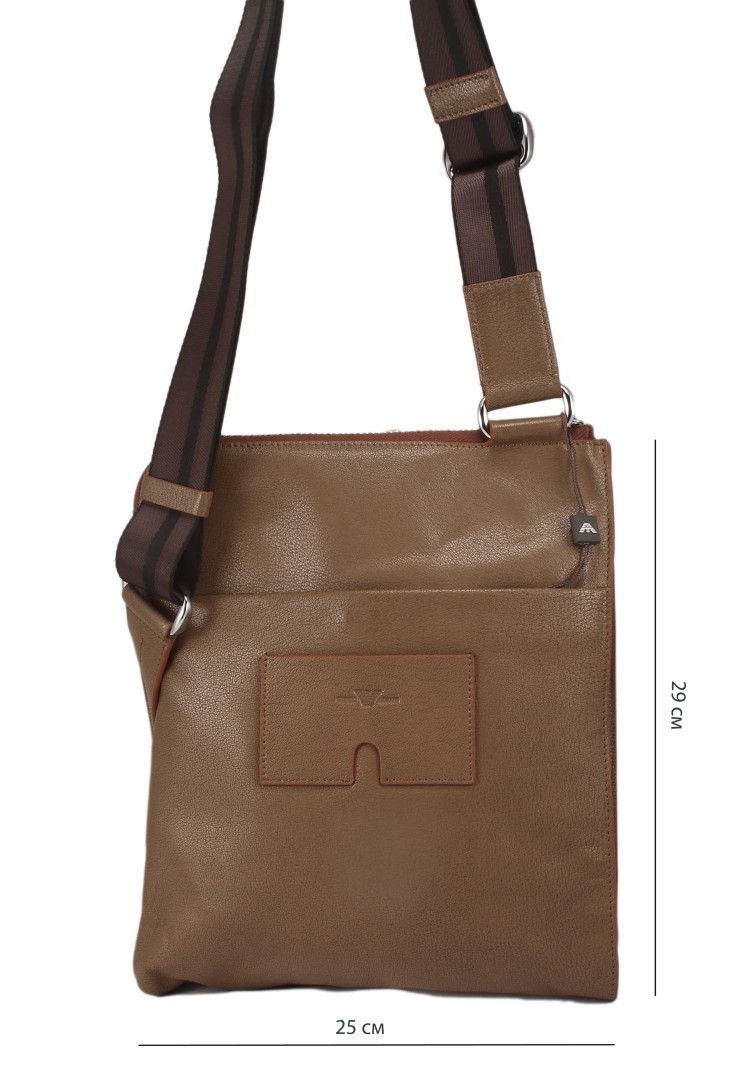 Сумка через плечо цвета хаки Giorgio Armani khaki 4158-1-48-2_8822