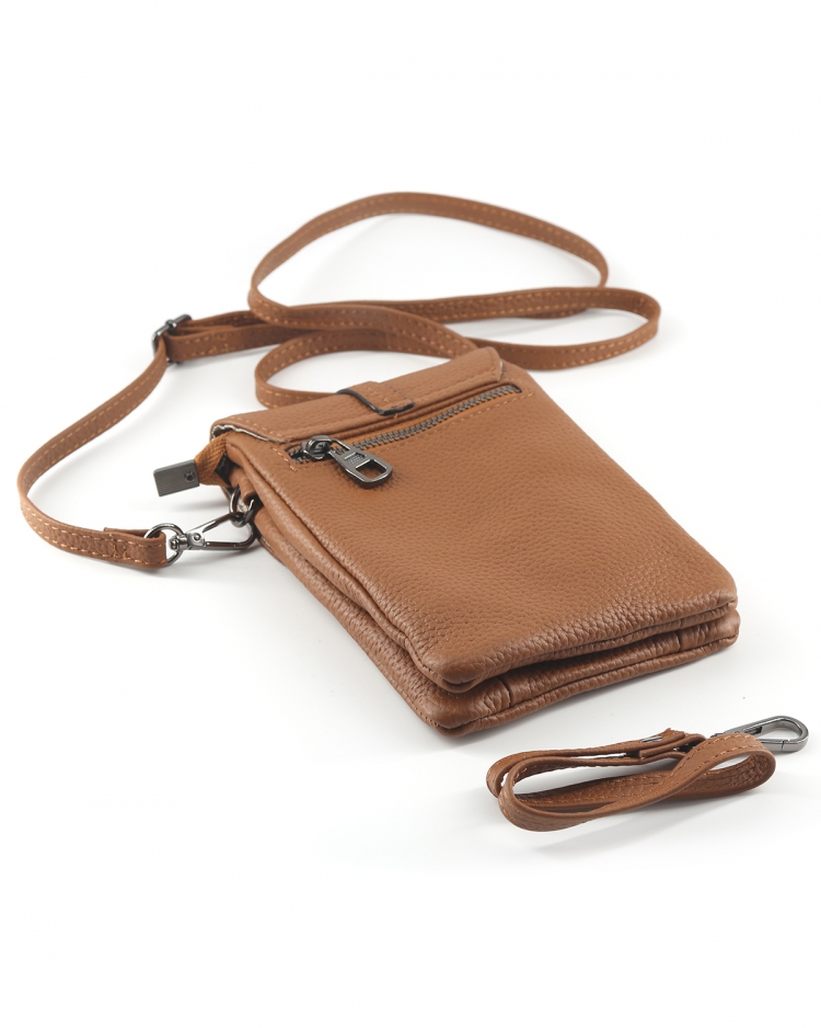 Женская сумка планшет Paul Rayner brown 8056