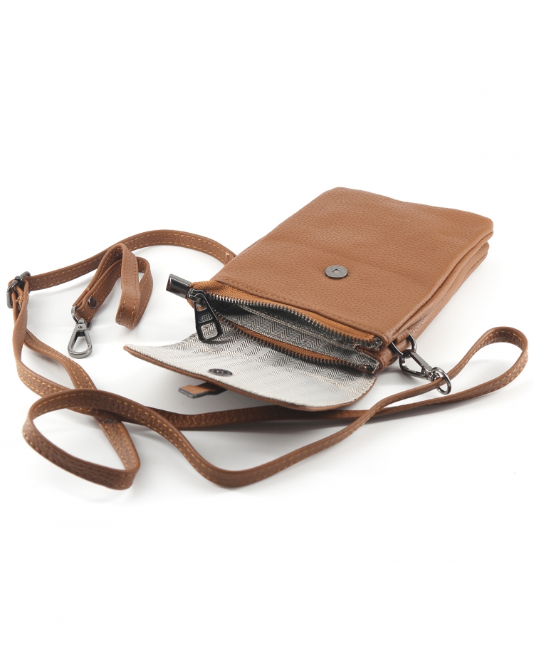 Женская сумка планшет Paul Rayner brown 8056