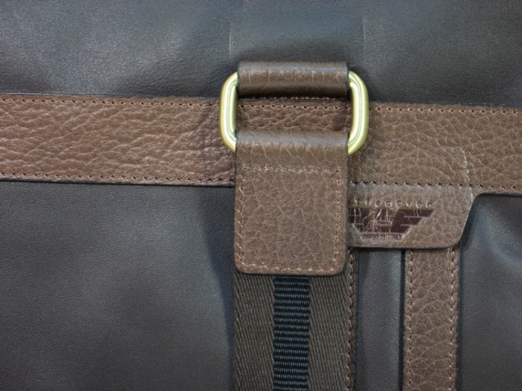 Мужской портфель коричневый IP Collection F 1947-5-53.6