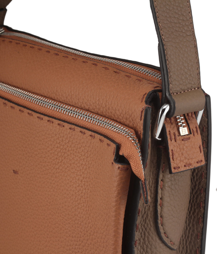 Коричневая сумка Fendi (Фенди) 368685-147_8900