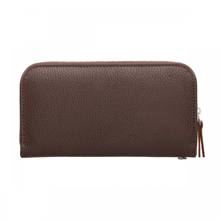 Коричневый мужской клатч на молнии из кожи Arnos Brown 932027/BR
