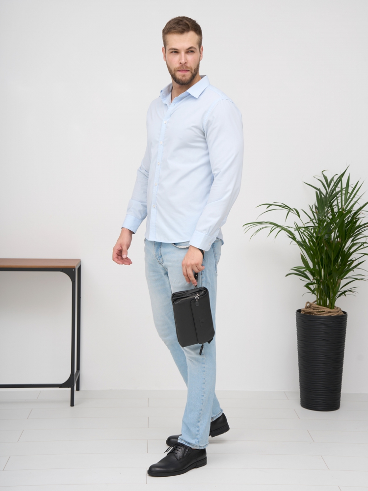 Мужской клатч кожаный 5195-10