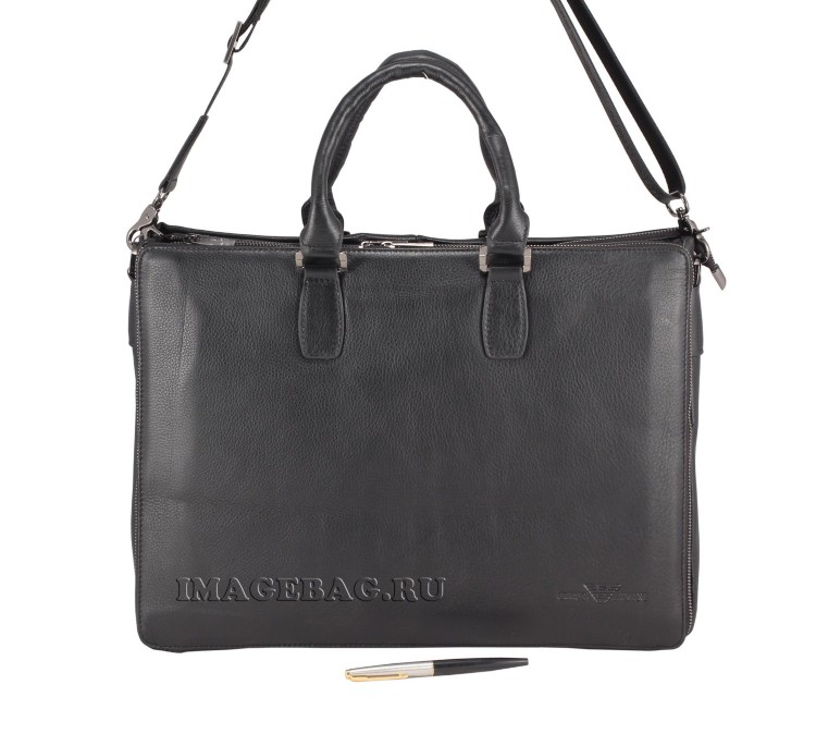 Деловая мужская сумка для ноутбука Giorgio Armani 2874-1