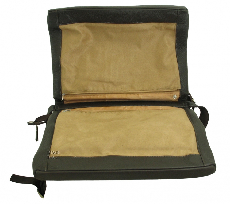 Коричневая сумка портфель WST Polo 6007-44