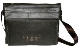 Мужской коричневый портфель IP Collection 3111-1br