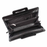 Папка для документов кожаная Elton Black Caiman