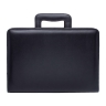 Папка для документов натуральная кожа Elton Black