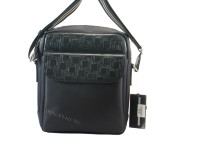 Черная комбинированная сумка Dunhill 68-4 