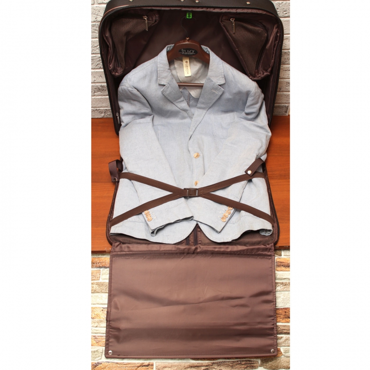 Дорожный портплед синий HELEN SHIRLEY blue