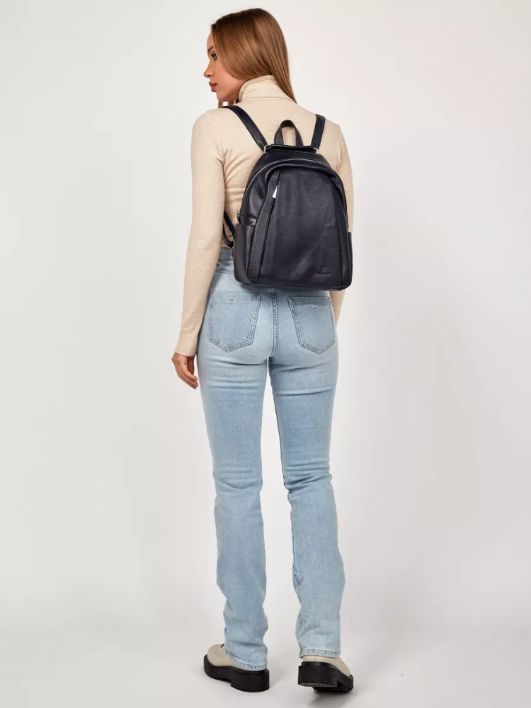 Синий женский городской рюкзак PR Wendy blue 1048