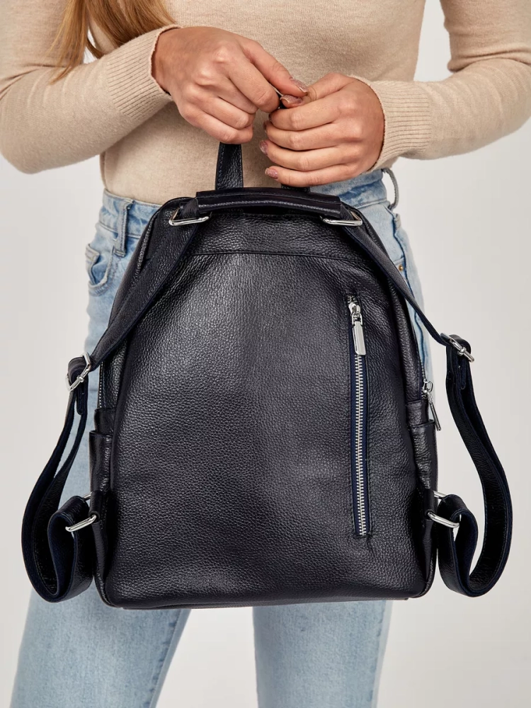 Синий женский городской рюкзак PR Wendy blue 1048