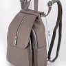 Рюкзак женский кожаный Paul Rayner серый 1031