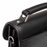 Небольшой мужской кожаный портфель Bishop Black