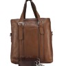 Коричневая кожаная сумка WSTPolo 2903-3MST