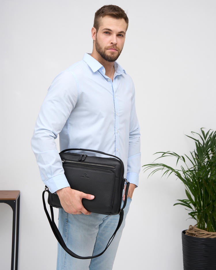 Кожаная деловая сумка для документов а4 Paul Rayner 1943492-7