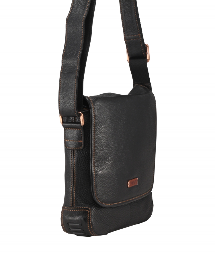 Коричневая мужская сумка IP Collection 06-337-11240_8591.