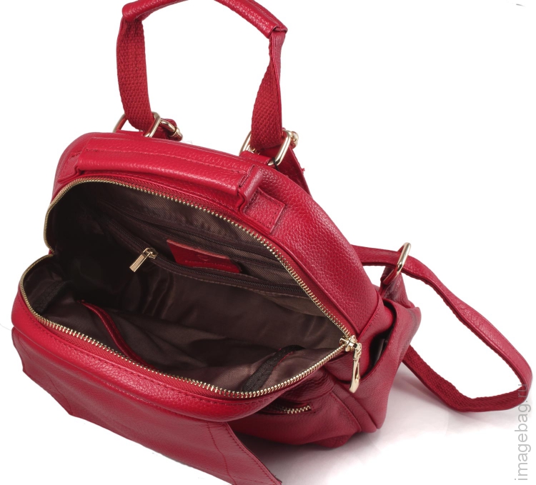 Рюкзак женский городской P.Rayner Gina red-_9634