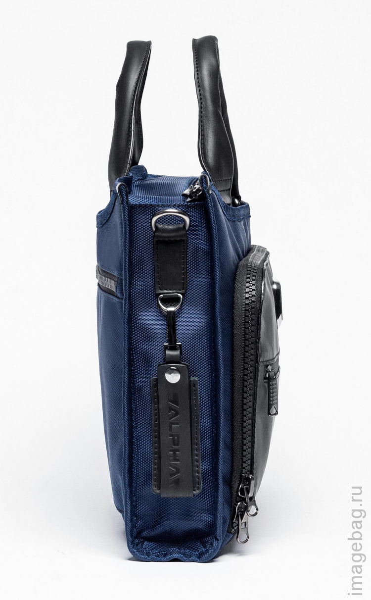 ALPHA X02 blue Деловая сумка-2